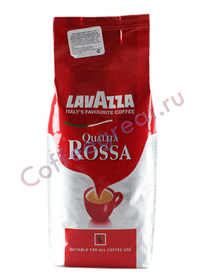 Кофе Lavazza в зернах Rossa 250 гр в.у.